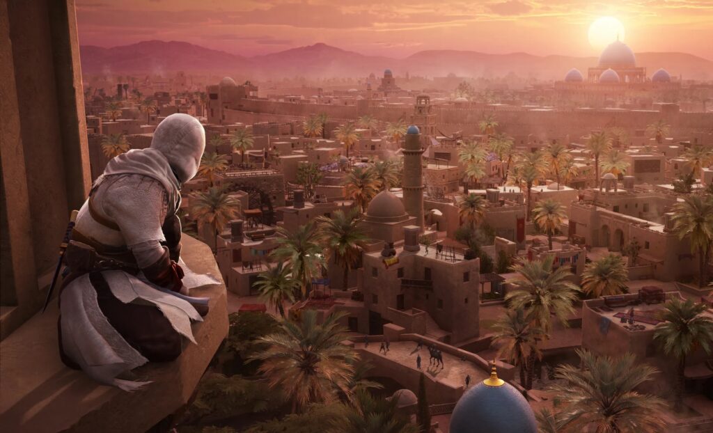 Detalhes gráficos realistas em jogos de mundo aberto moderno