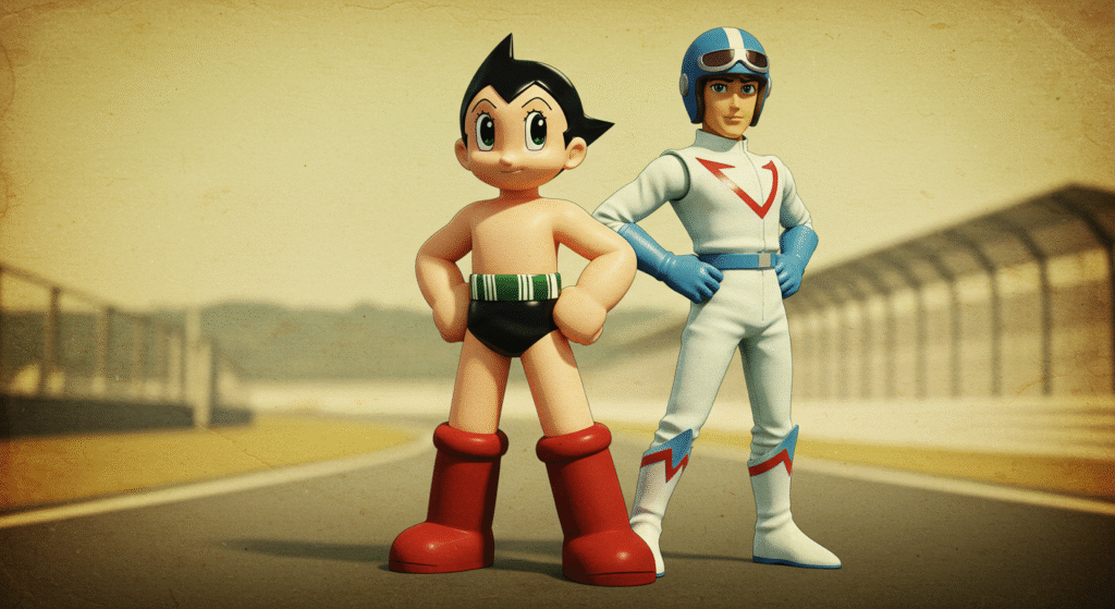 Astro Boy e Speed Racer, personagens pioneiros que iniciaram a revolução dos animes