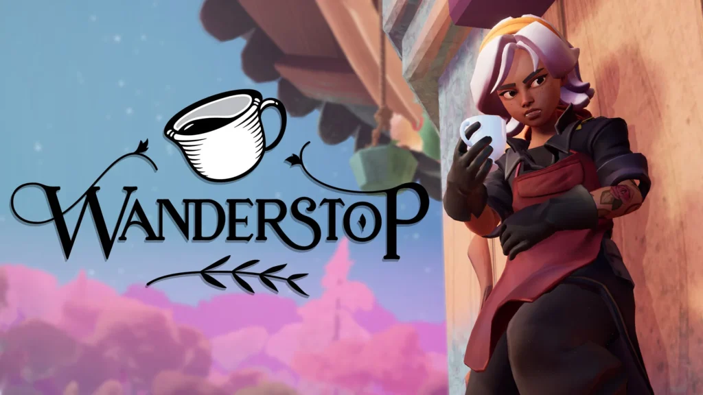 Capa do jogo Wanderstop, considerado um dos melhores jogos indie de aventura e exploração