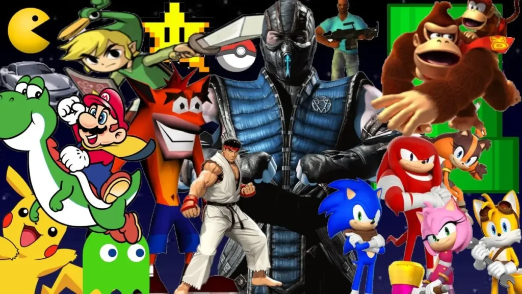 Logos dos principais jogos que marcaram a infância dos anos 2000