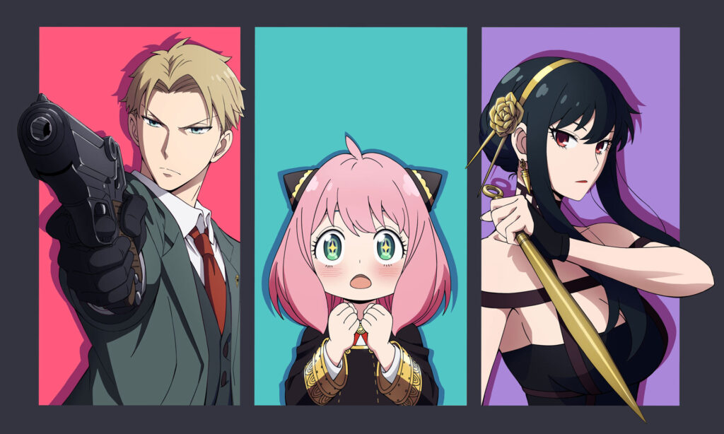 Familia Forger do anime Spy x Family