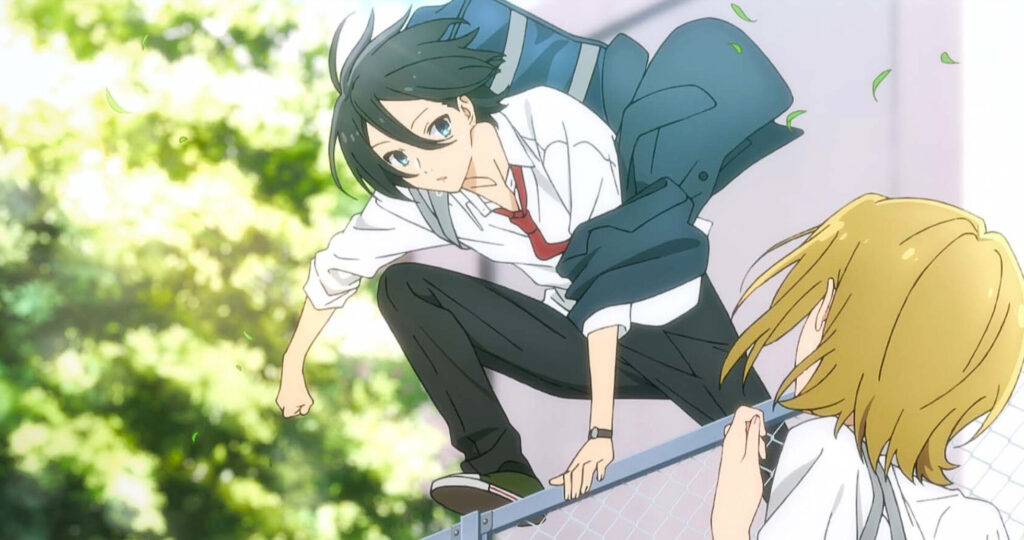 Personagens Hori e MIyamura de Horimiya