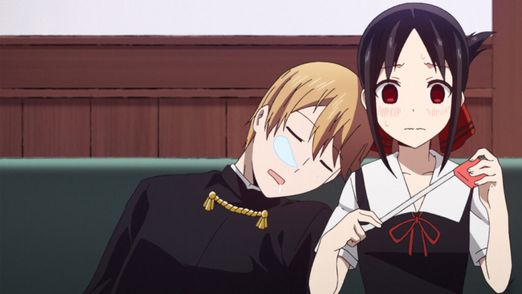 Personagens Kaguya e Shirogane de Kaguya-sama: Love is War