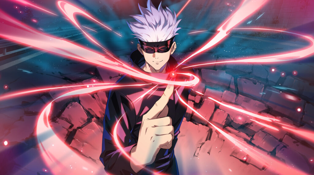 Personagem Goro de Jujutsu Kaisen em ação