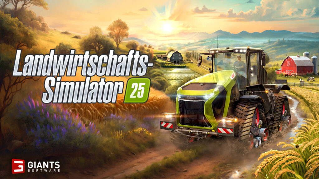 Tela inicial Farming Simulator 25 