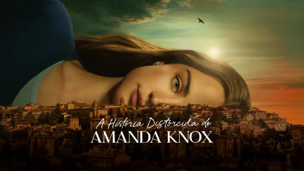 Imagem representando tribunal na série sobre Amanda Knox