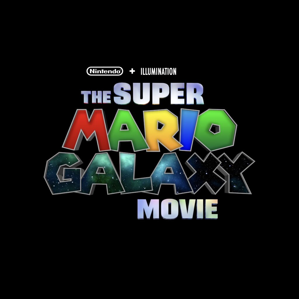 Pôster oficial do filme The Super Mario Galaxy Movie 