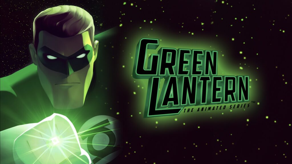 Imagem da capa da serie Green Lantern the animated series